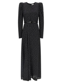 Parosh Stelle Long Dress Black