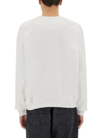 &quot;Stencil Orb Raglan&quot; Sweatshirt
