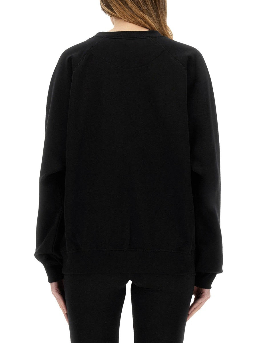 &quot;Stencil Orb Raglan&quot; Sweatshirt