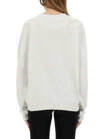 &quot;Stencil Orb Raglan&quot; Sweatshirt