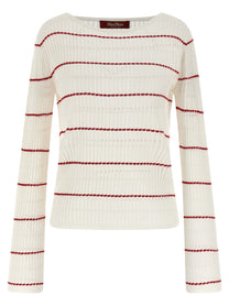 Max Mara Studio Stepdone Sweater White