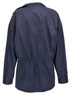 Balenciaga Stile Shirt Mini Dress Blue, view 2
