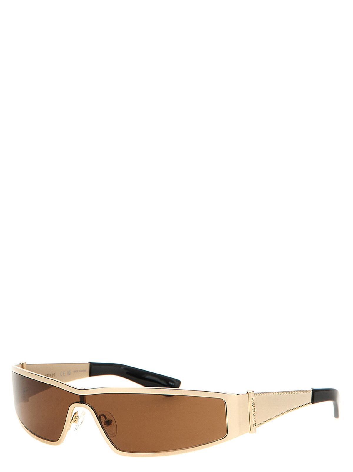 Alexander McQueen Stile Duemila Sunglasses Gold, view 3
