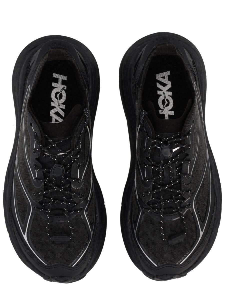 Hoka Unisex Stinson ONE7 Sneaker Black