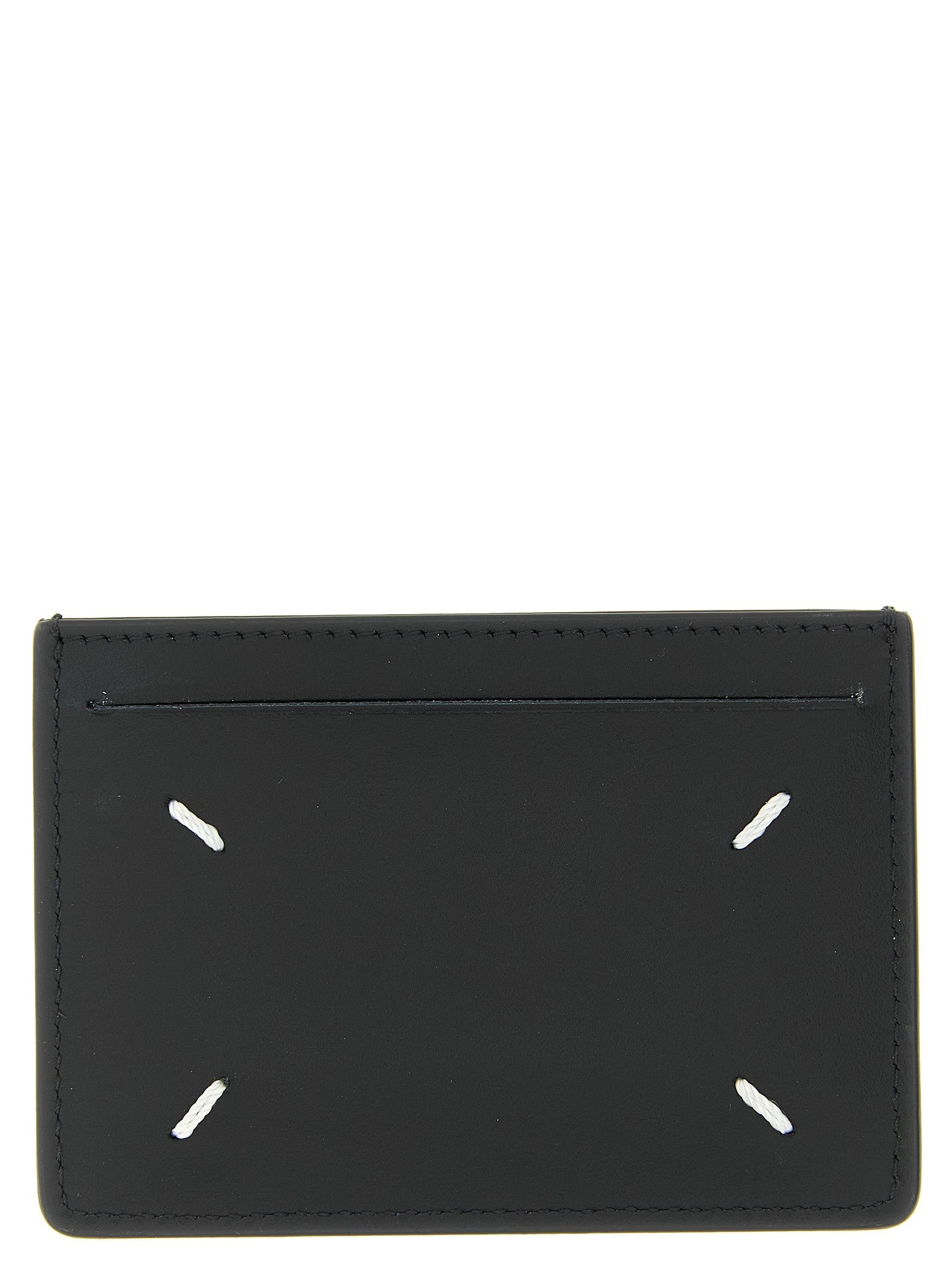 Maison Margiela Stitching Card Holder Black