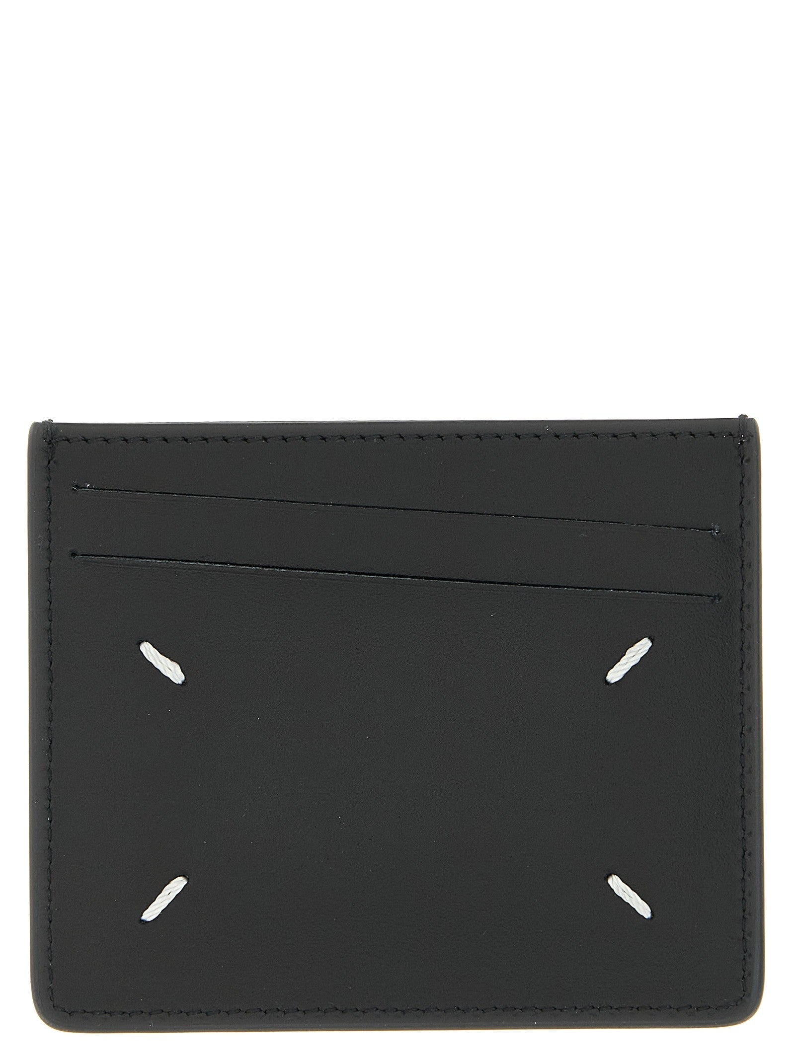 Maison Margiela Stitching Card Holder Black