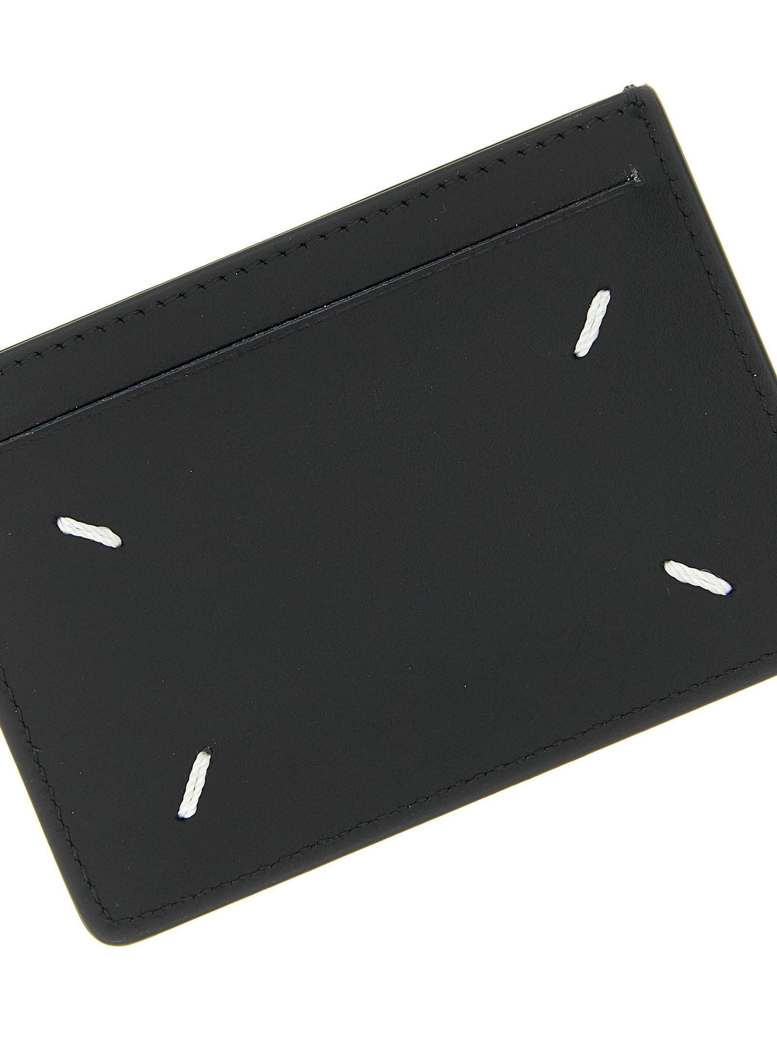 Maison Margiela Stitching Card Holder Black