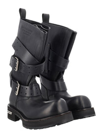Balenciaga Men's High Venom Boots Black, view 2