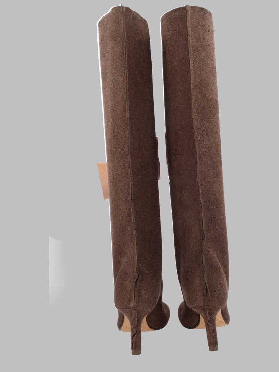 MM6 Maison Margiela Women's Stivale Anatomic Brown