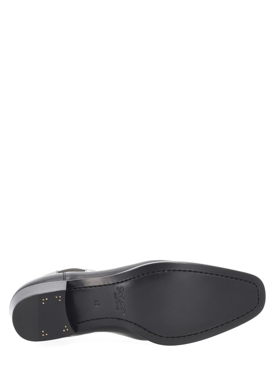 Saint Laurent Men's Stivale Chelsea Stanton Black