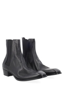 Saint Laurent Men's Stivale Chelsea Stanton Black