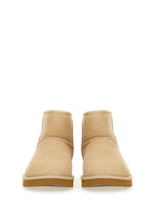 UGG Women's Classic Mini Ankle Boots Beige, view 5