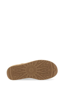 UGG Women's Stivale Classic Ultra Mini Con Plateau Beige