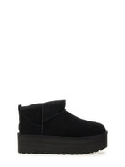 UGG Women's Classic Ultra Mini Platform Boots Black