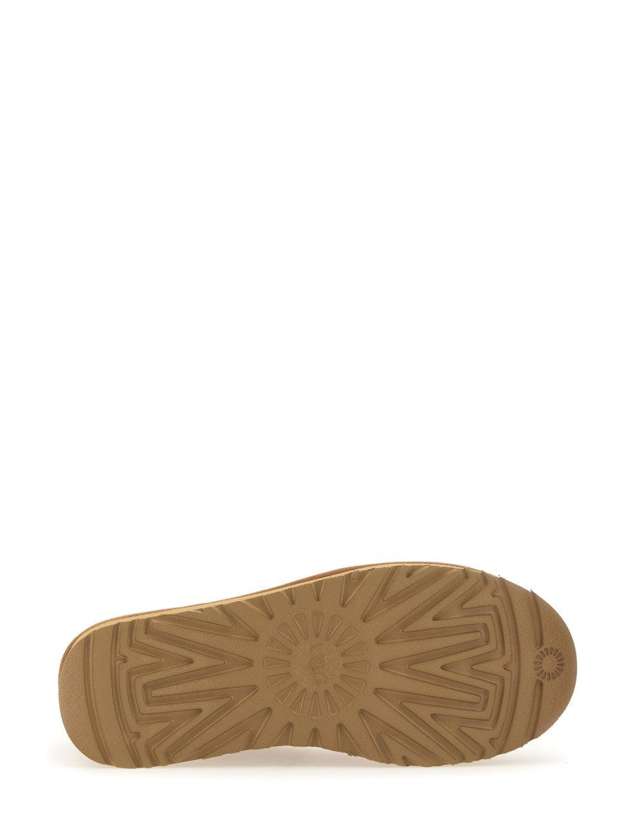 UGG Women's Stivale Classic Ultra Mini Con Plateau Brown