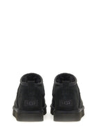 UGG Women's Classic Ultra Mini Ankle Boots Black, view 4