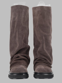 The Attico Women's Stivale Combat Robin Brown