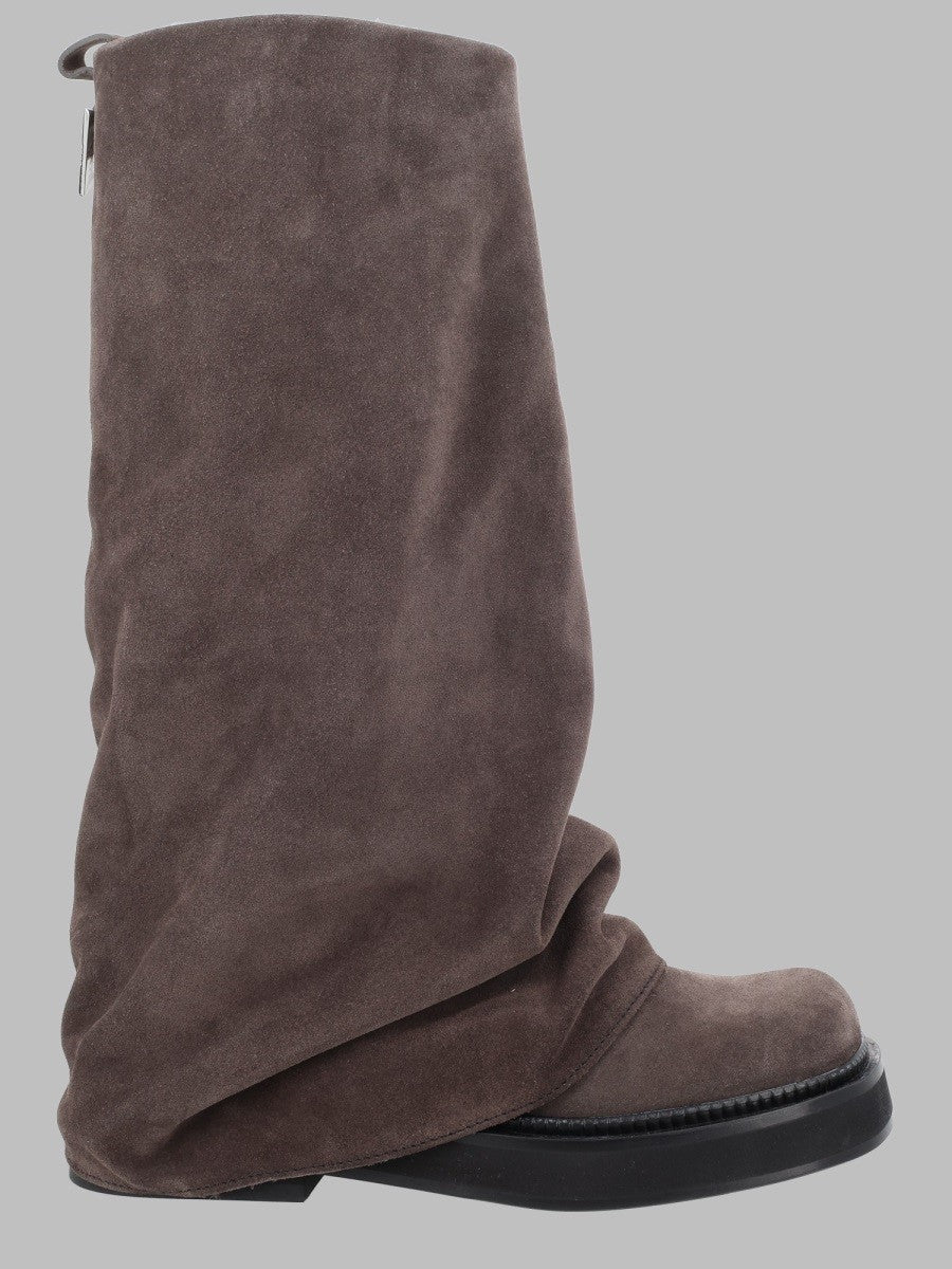 The Attico Women's Stivale Combat Robin Brown