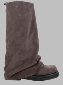 The Attico Women's Stivale Combat Robin Brown