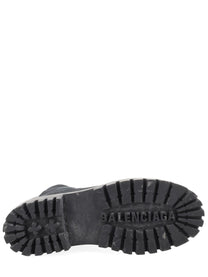 Balenciaga Men's Combat Strike Boots Black, view 5