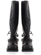 Our Legacy Women's High Engine Boots Black, view 3