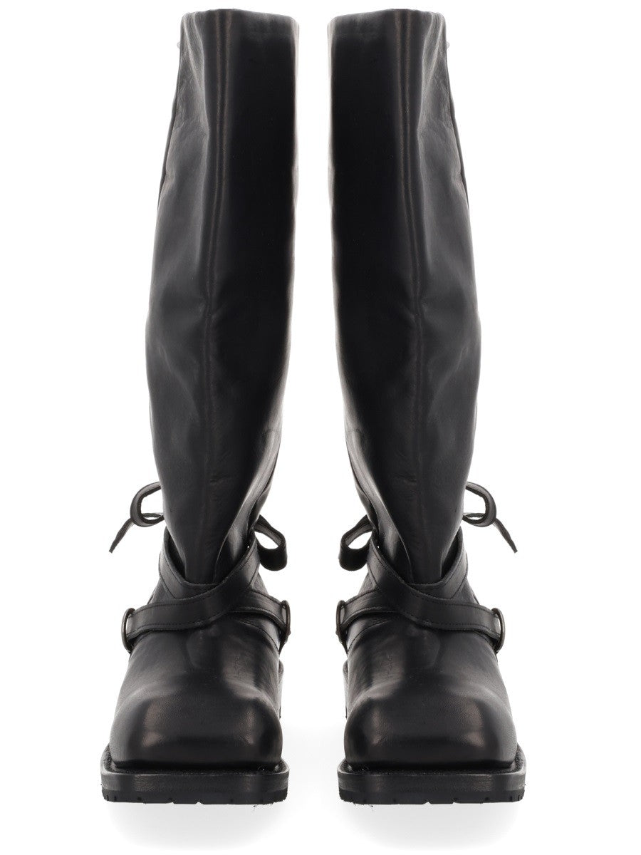 Our Legacy Women's Stivale High Engine Black