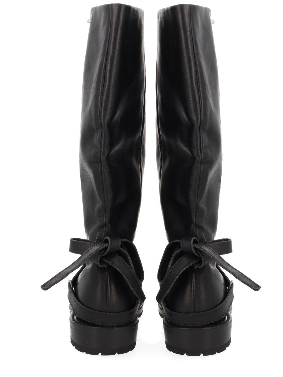Our Legacy Women's Stivale High Engine Black