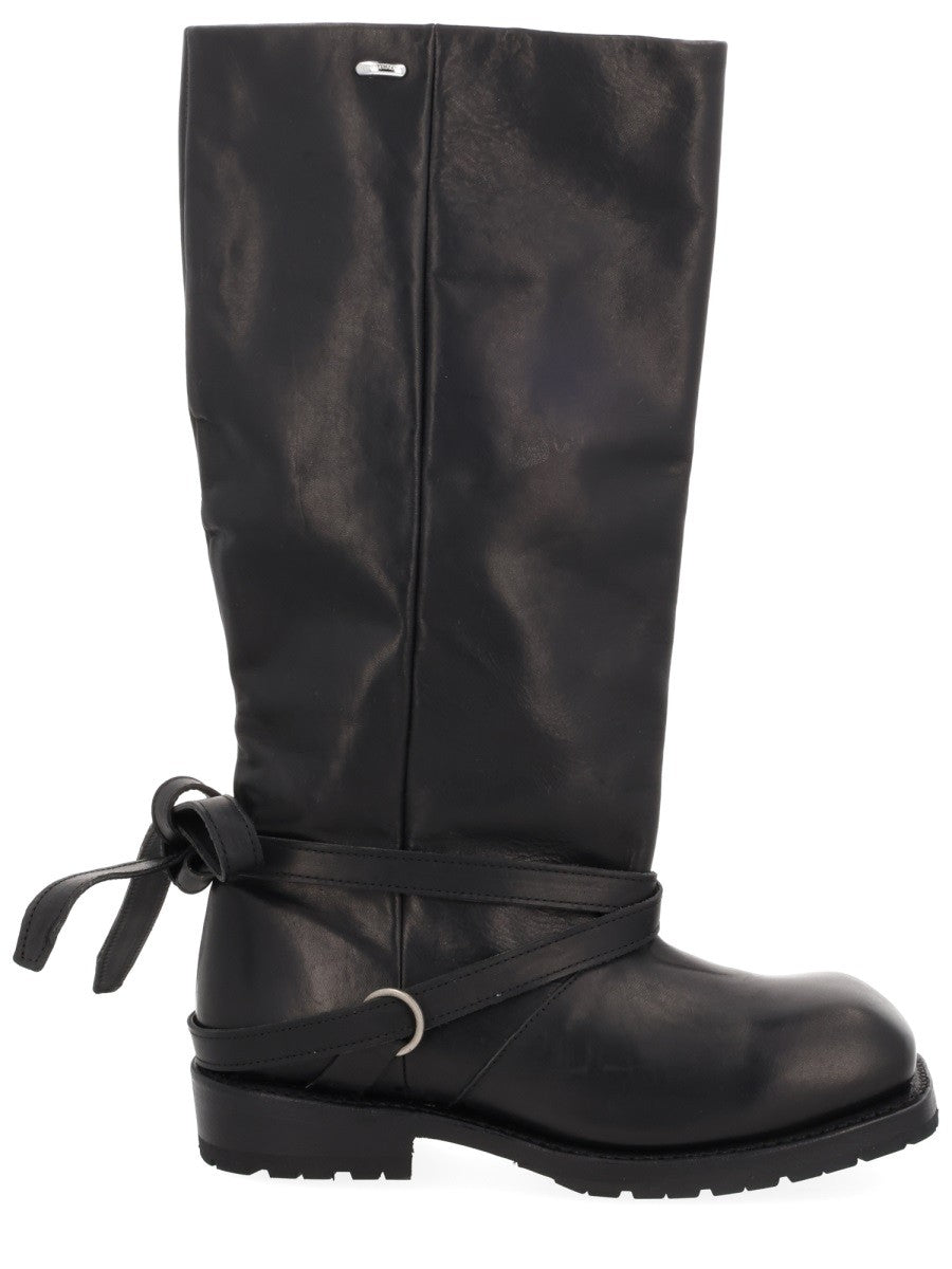 Our Legacy Women's Stivale High Engine Black