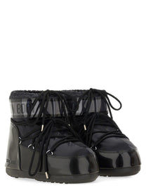 Moon Boot Unisex Icon Glance Low Boots Black, view 2