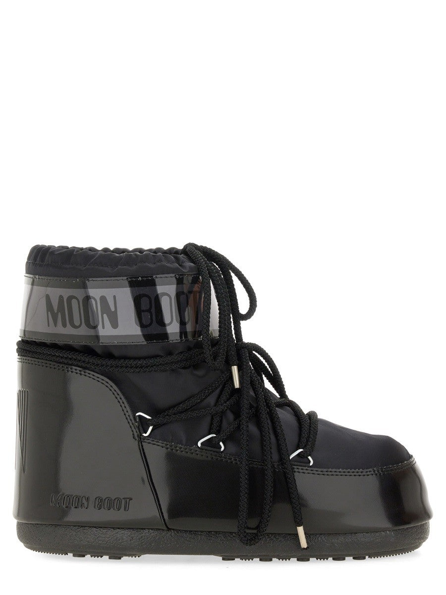 Moon Boot Unisex Icon Glance Low Boots Black