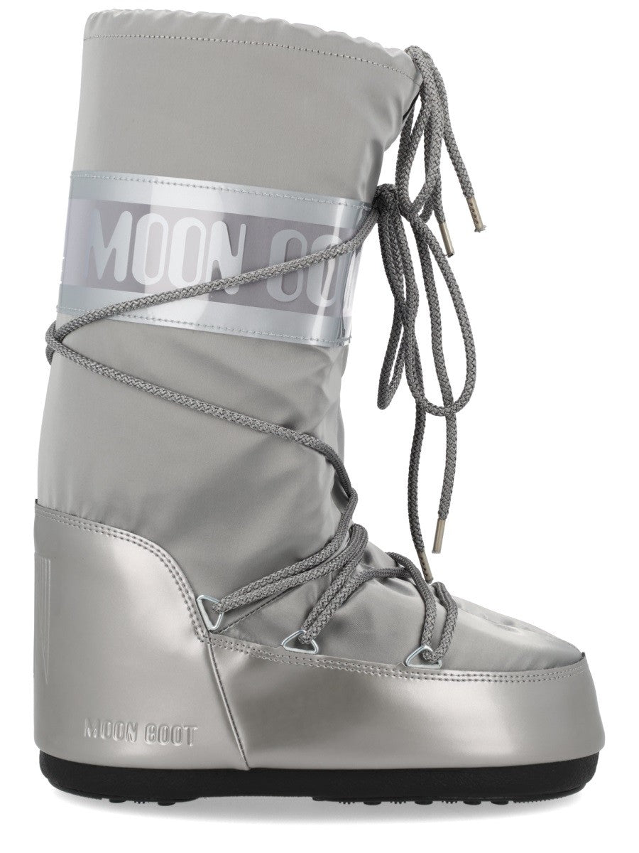 Moon Boot Unisex Stivale Icon Glance Silver
