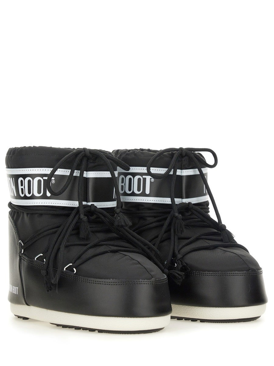 Moon Boot Unisex Icon Low Boots Black, view 2
