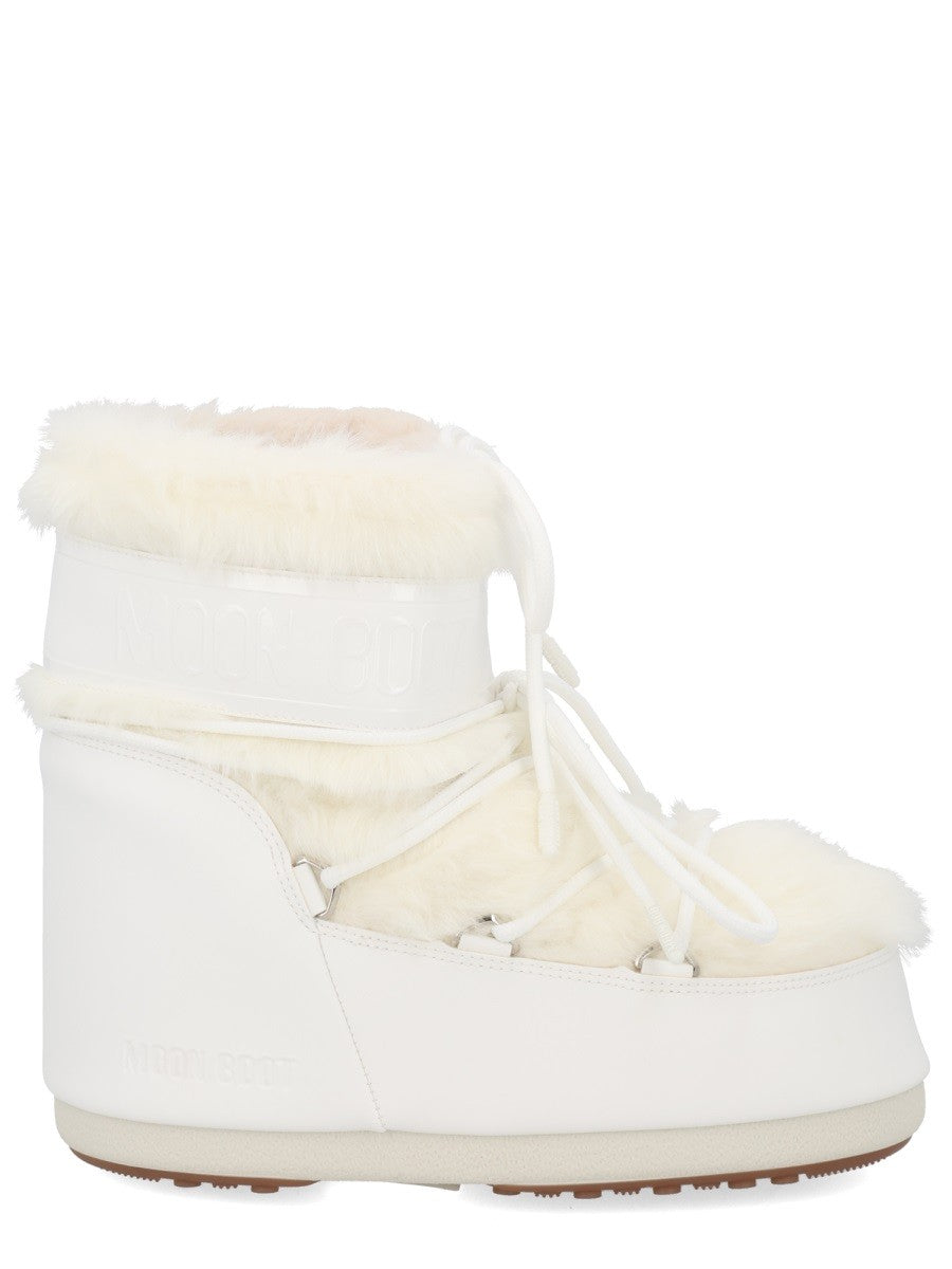 Moon Boot Unisex Icon Low Boots White