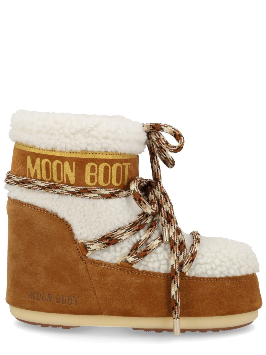 Moon Boot Unisex Icon Low Boots Beige