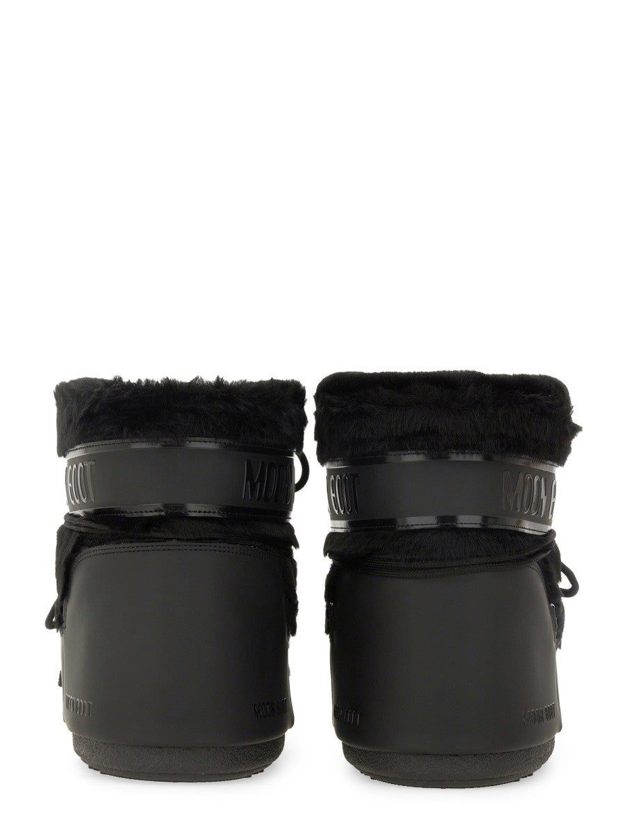 Moon Boot Unisex Icon Low Boots Black, view 3