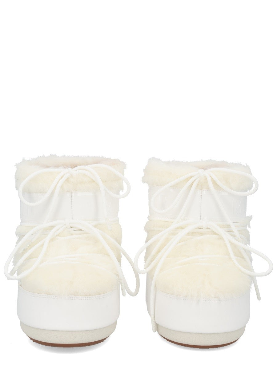 Moon Boot Unisex Stivale Icon Low White
