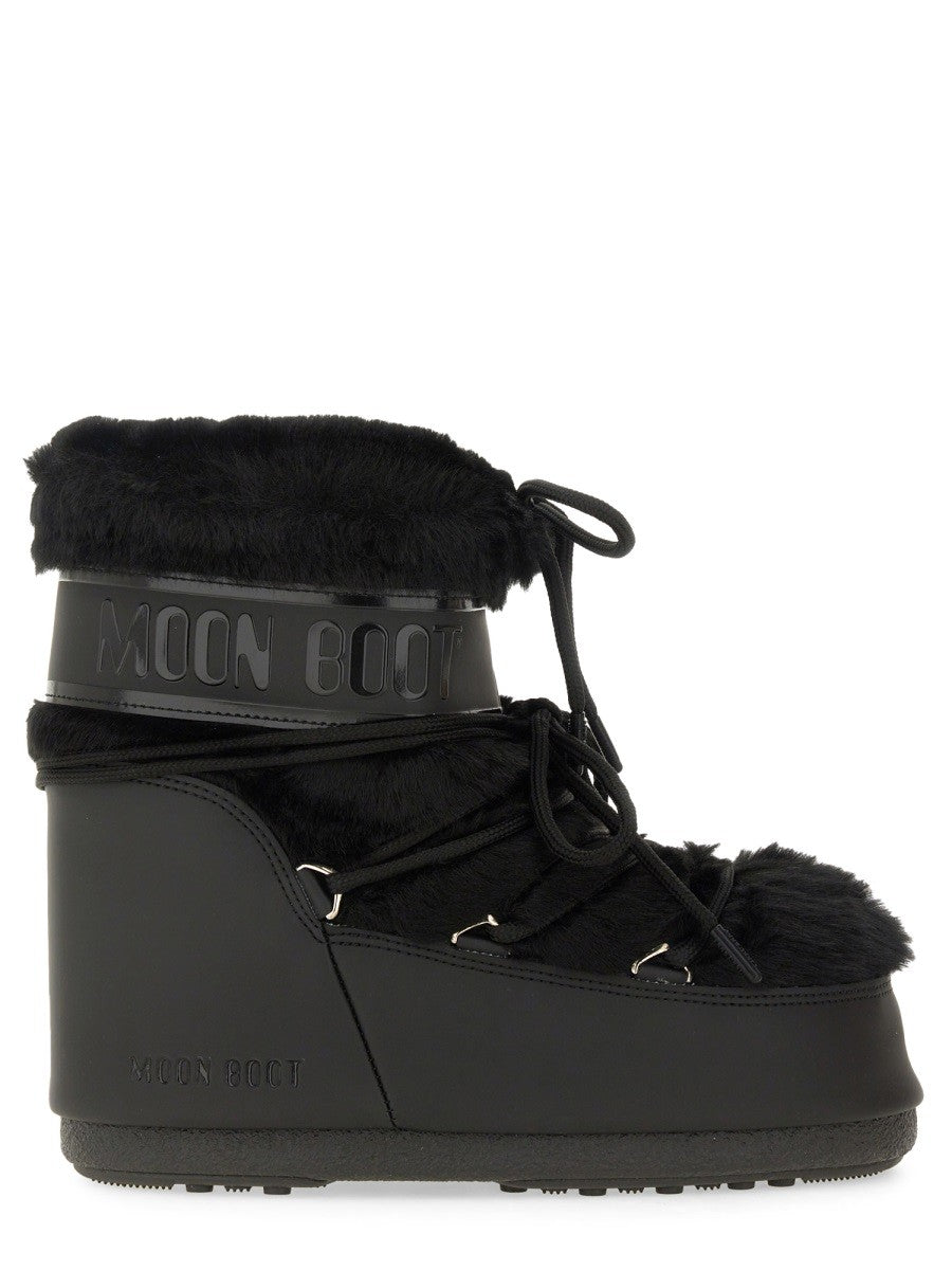 Moon Boot Unisex Icon Low Boots Black