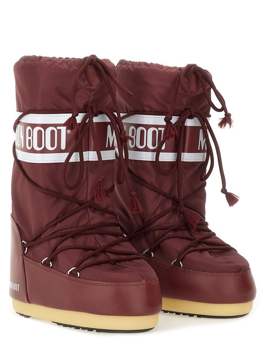 Moon Boot Unisex Icon Boots Red