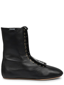 Celine Women's Stivale in Pelle Con Black