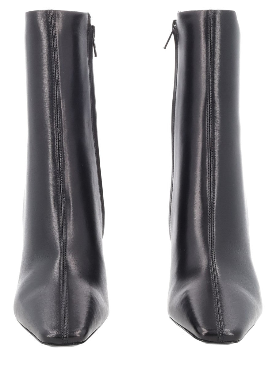 Saint Laurent Women's Stivale Jill in Pelle Black