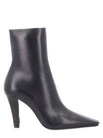 Saint Laurent Women's Stivale Jill in Pelle Black