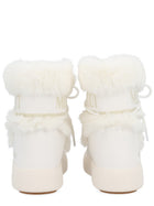 Moon Boot Unisex Ltrack Low Faux Fur Boots White, view 4