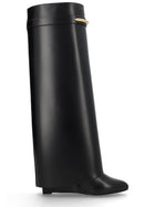 Givenchy Women's Shark Pinch Boots Black