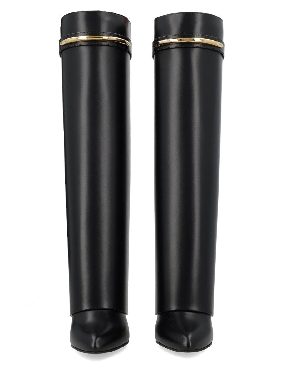 Givenchy Women's Shark Pinch Boots Black, view 3