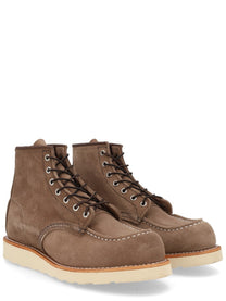 Red wing Men's Stivale Stringato Classic Moc Beige
