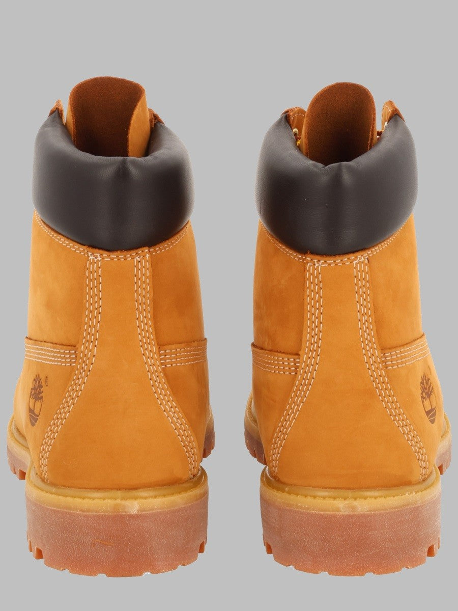 Timberland Men's Stivale Stringato Impermeabile Beige