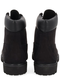 Timberland Men's Stivale Stringato Impermeabile Black