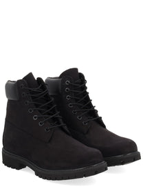 Timberland Men's Stivale Stringato Impermeabile Black
