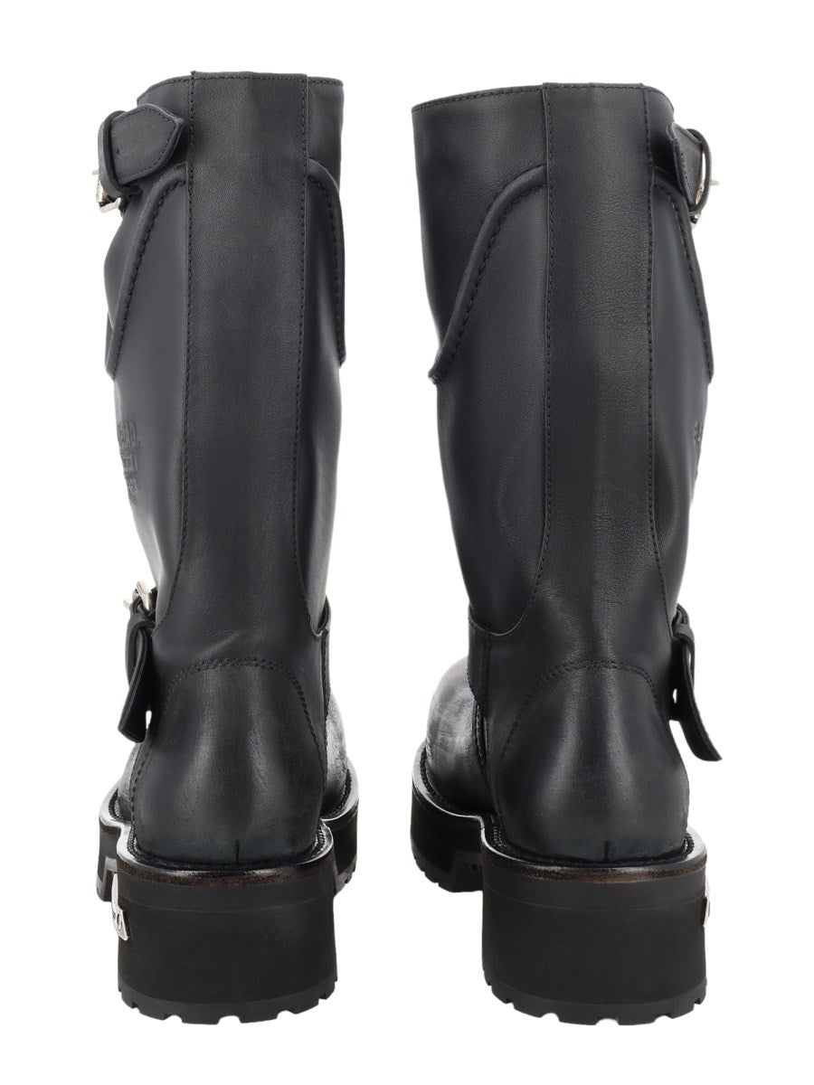 Balenciaga Women's Venom Boots Black, view 4