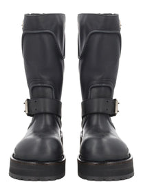 Balenciaga Women's Venom Boots Black, view 3